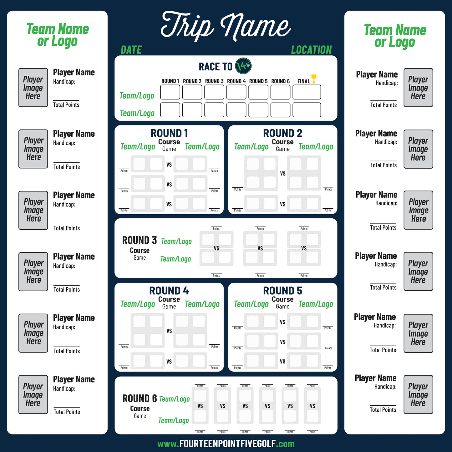 Custom Golf Scoreboards