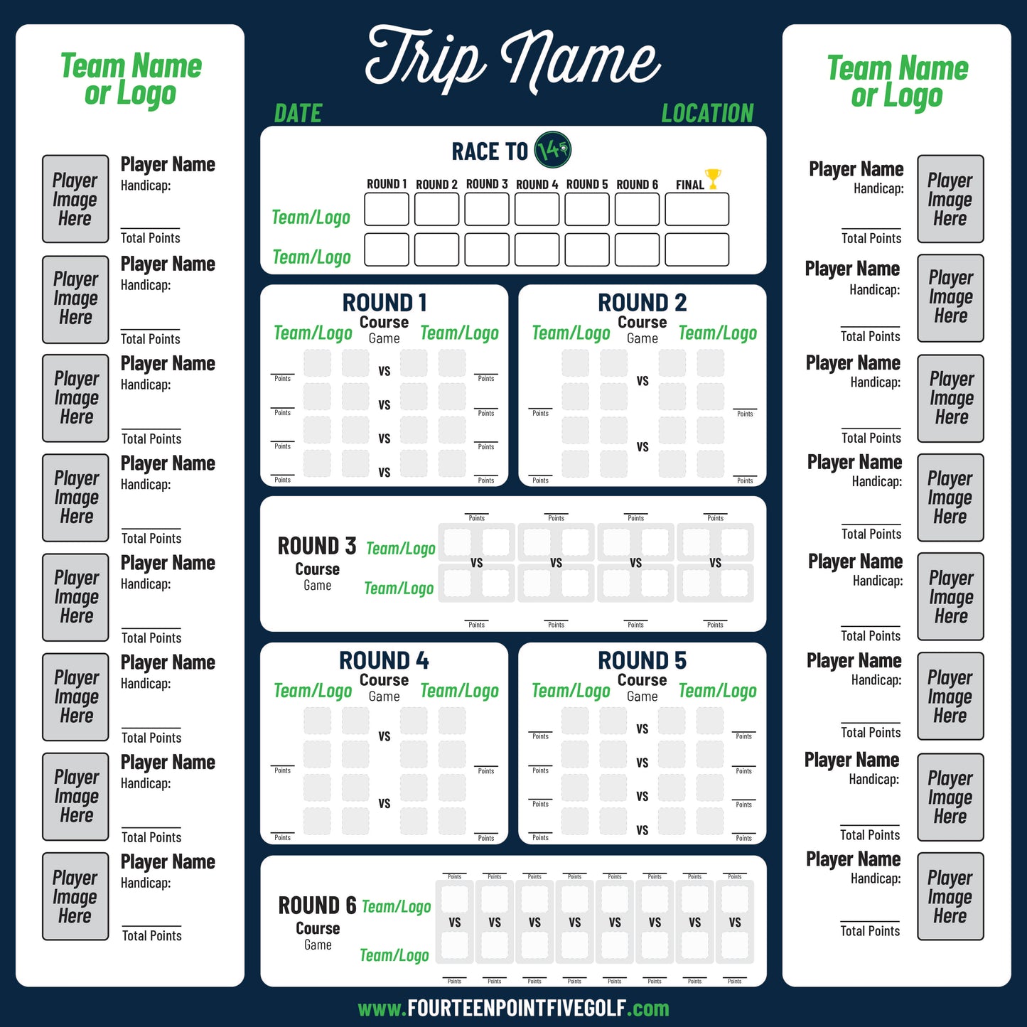 Custom Golf Scoreboards